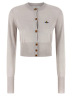 Gray Wool Cardigan