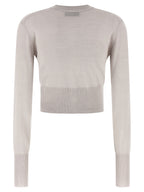 Gray Wool Cardigan