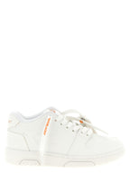Off-White Orange Plastic Athletic Sneakers