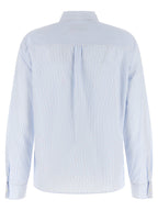 Max Mara Blue Cotton Blouse