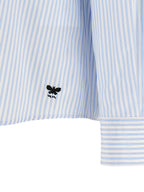 Max Mara Blue Cotton Blouse