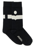 Isabel Marant Black Cotton Socks