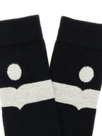 Isabel Marant Black Cotton Socks