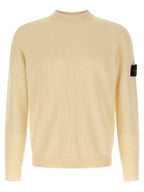 Stone Island Beige Cotton Cardigan