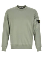Stone Island Bicolor Cotton Sweatshirt