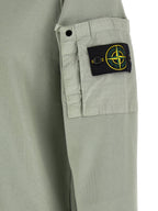 Stone Island Bicolor Cotton Sweatshirt