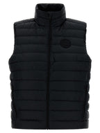 Black Polyamide Sleeveless Jacket