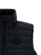 Black Polyamide Sleeveless Jacket