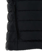 Black Polyamide Sleeveless Jacket