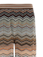 Multicolor Viscose Casual Pants