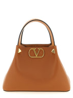 Brown Calfskin Tote Bag