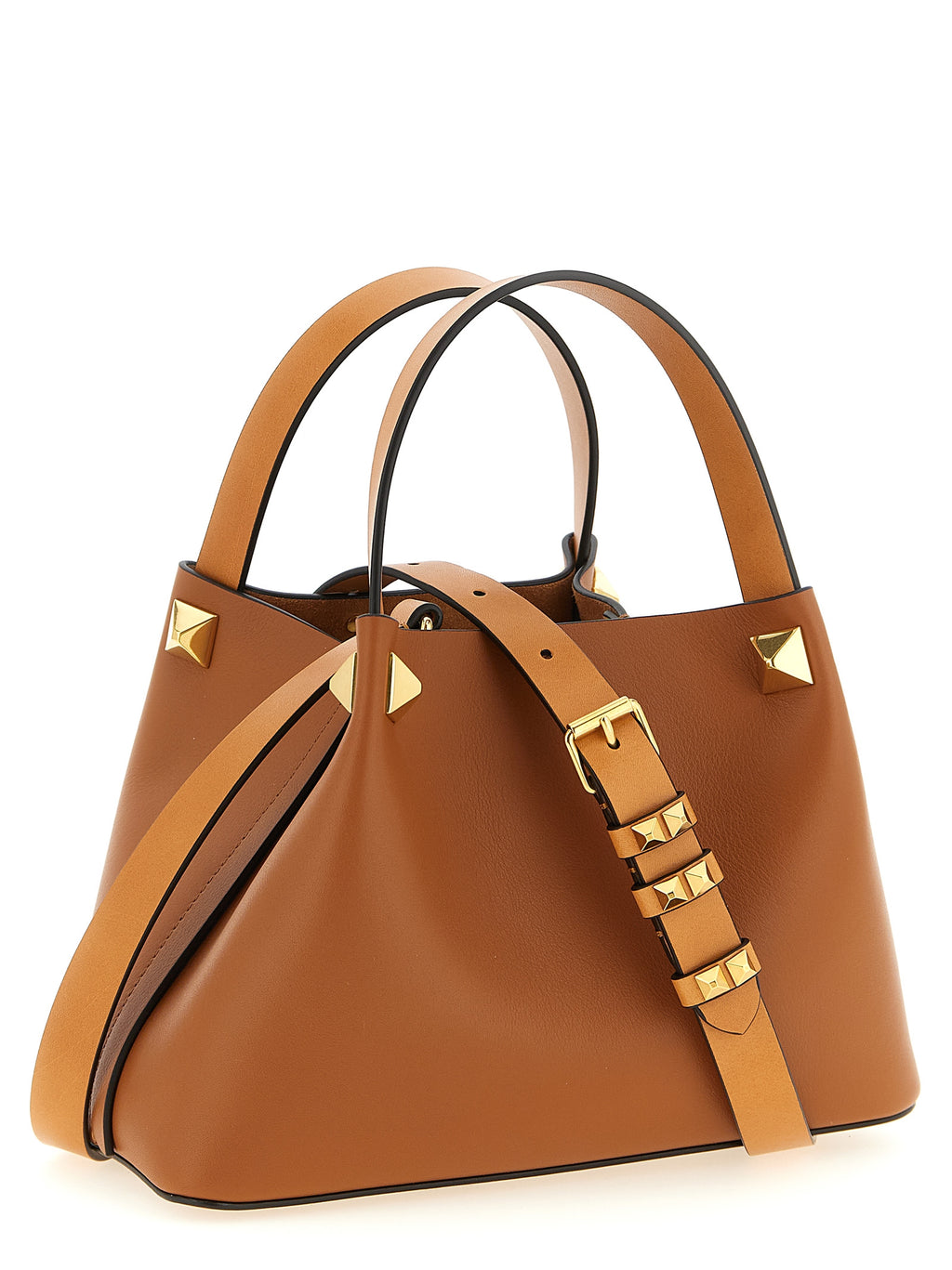 Brown Calfskin Tote Bag
