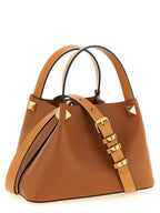 Brown Calfskin Tote Bag