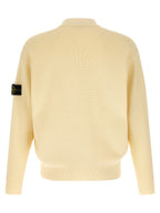 Stone Island Beige Cotton Cardigan