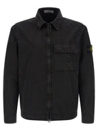 Stone Island Black Cotton Blouse