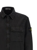 Stone Island Black Cotton Blouse
