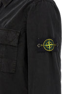 Stone Island Black Cotton Blouse