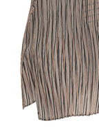 Issey Miyake Brown Polyester Blouse