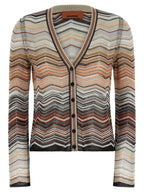 Missoni Brown Viscose Cardigan