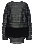 Issey Miyake Black Polyester Sweatshirt