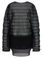 Issey Miyake Black Polyester Sweatshirt