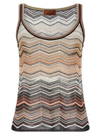 Missoni Multicolor Viscose Tank Tops