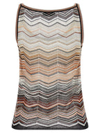 Missoni Multicolor Viscose Tank Tops