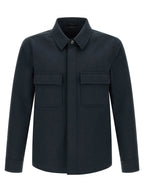 Tom Ford Blue Cotton Blouse