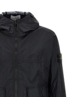 Stone Island Blue Polyamide Shell Jacket