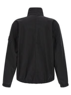 Stone Island Black Polyester Shell Jacket
