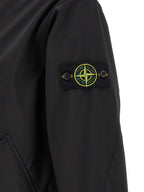 Stone Island Black Polyester Shell Jacket