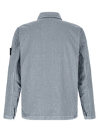 Stone Island Blue Polyamide Blouse