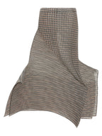 Issey Miyake Brown Polyester Mini Skirt