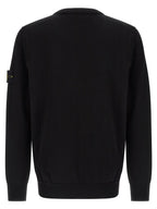 Stone Island Black Cotton Cardigan