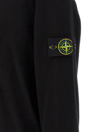 Stone Island Black Cotton Cardigan