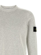 Stone Island Gray Cotton Cardigan
