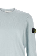 Stone Island Blue Cotton Cardigan