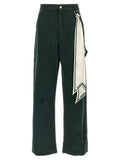 Bicolore Baumwoll Freizeithose