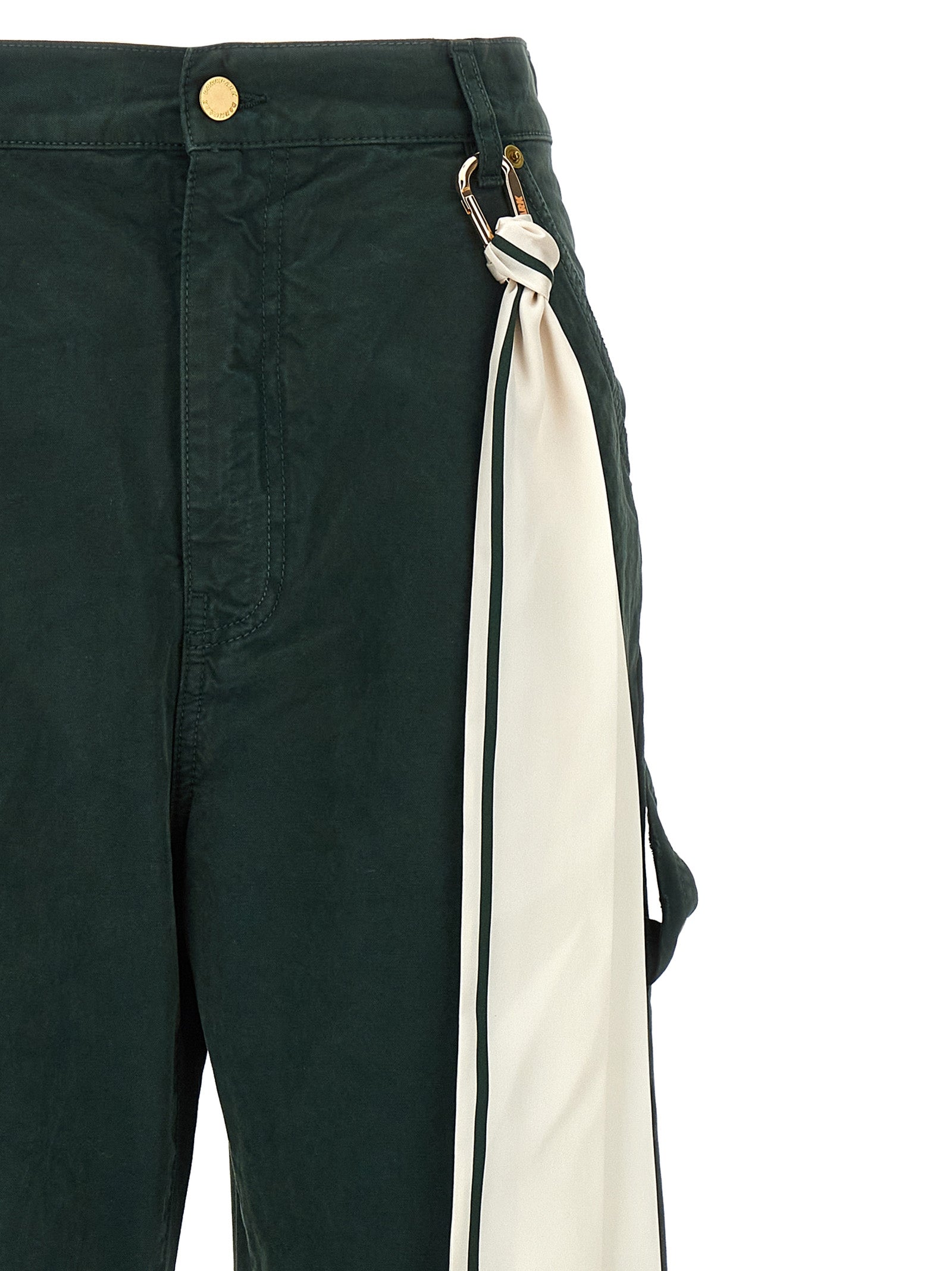 Bicolore Baumwoll Freizeithose