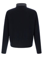 Blue Polyamide Cardigan