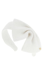 Maison Michel White Papier Headband