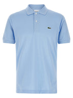 Lacoste Blue Cotton Polo Shirt