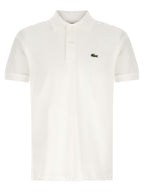 White Cotton Polo Shirt