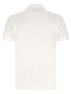 White Cotton Polo Shirt
