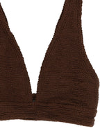 Hunza G Brown Polyamide Bikini