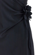 Coperni Black Polyamide Midi Dress