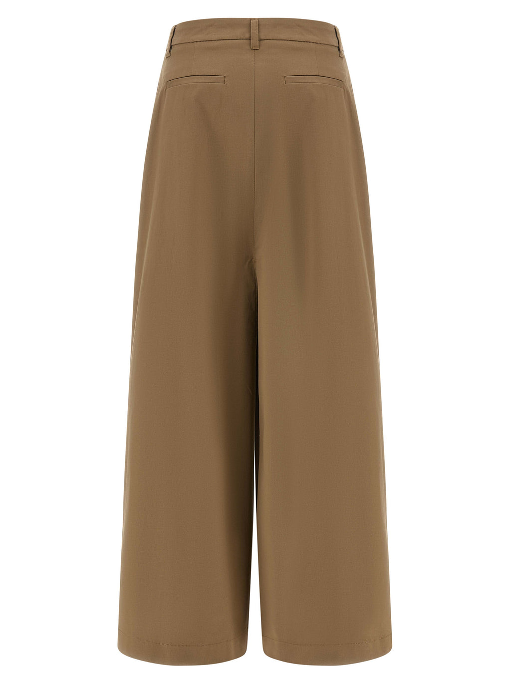 THELATEST Brown Cotton Mini Skirt