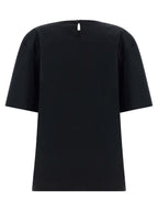 THELATEST Black Cotton T-Shirt