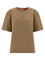 THELATEST Brown Cotton T-Shirt