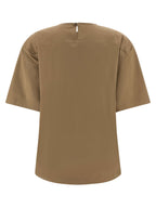 THELATEST Brown Cotton T-Shirt